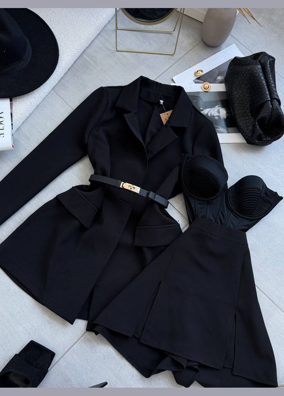 Жіночий костюм з жакета та спідниці-шортів Avanti (333300642)