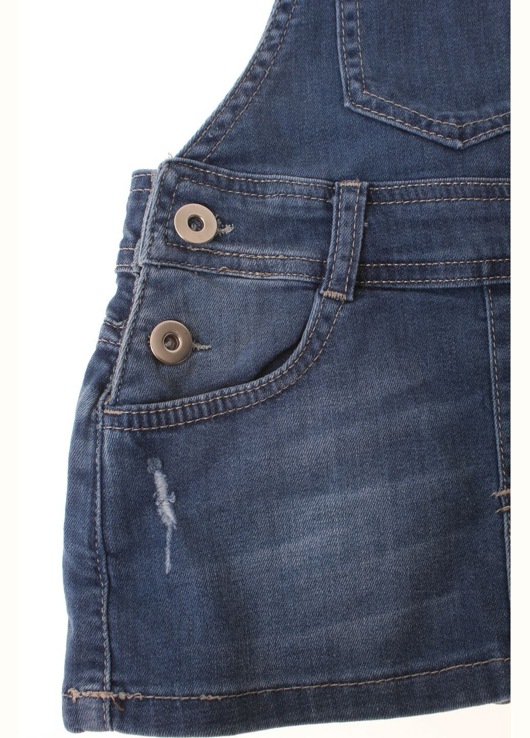 Сарафан Джинсовий 14245 1 Блакитний Breeze (306715340)