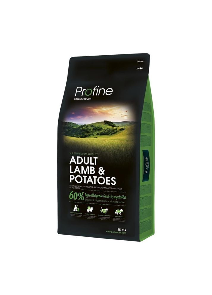 Сухой корм Adult Lamb & Potato 15 kg (для взрослых собак) Profine (293408108)