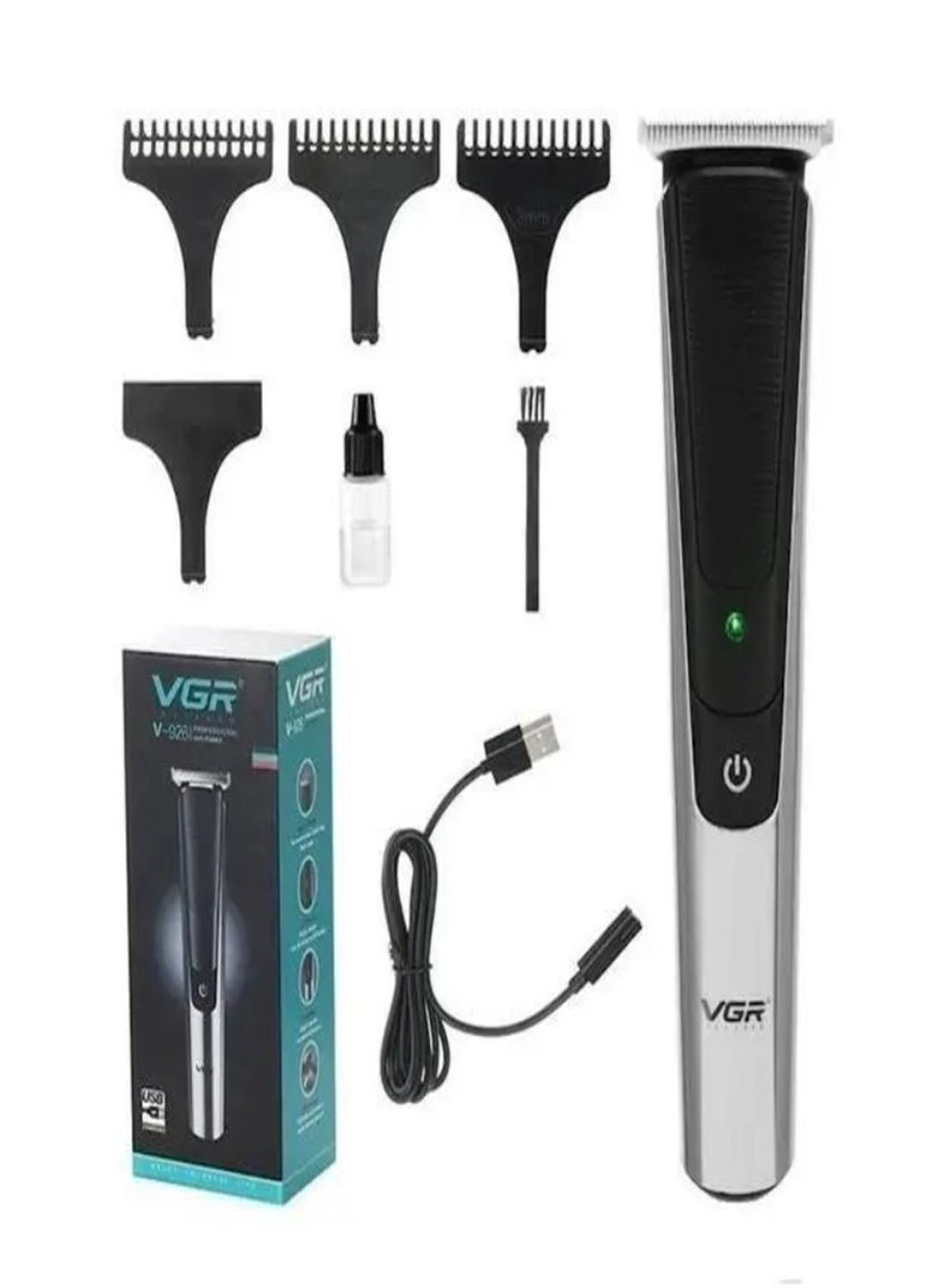 Машинка для стрижки волос аккумуляторная беспроводная V-926 VGR (289357759)