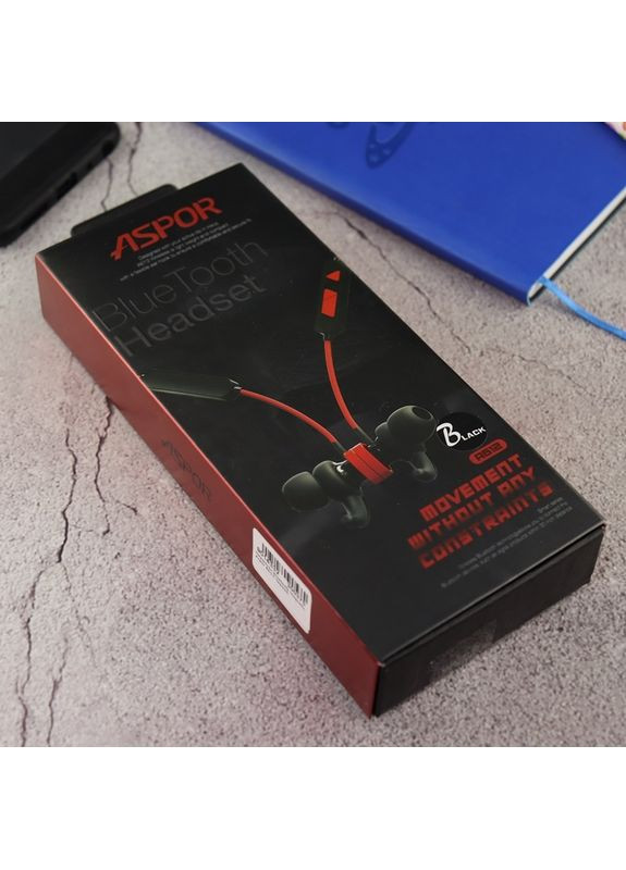 Bluetooth наушники A612- черный Aspor (368561206)