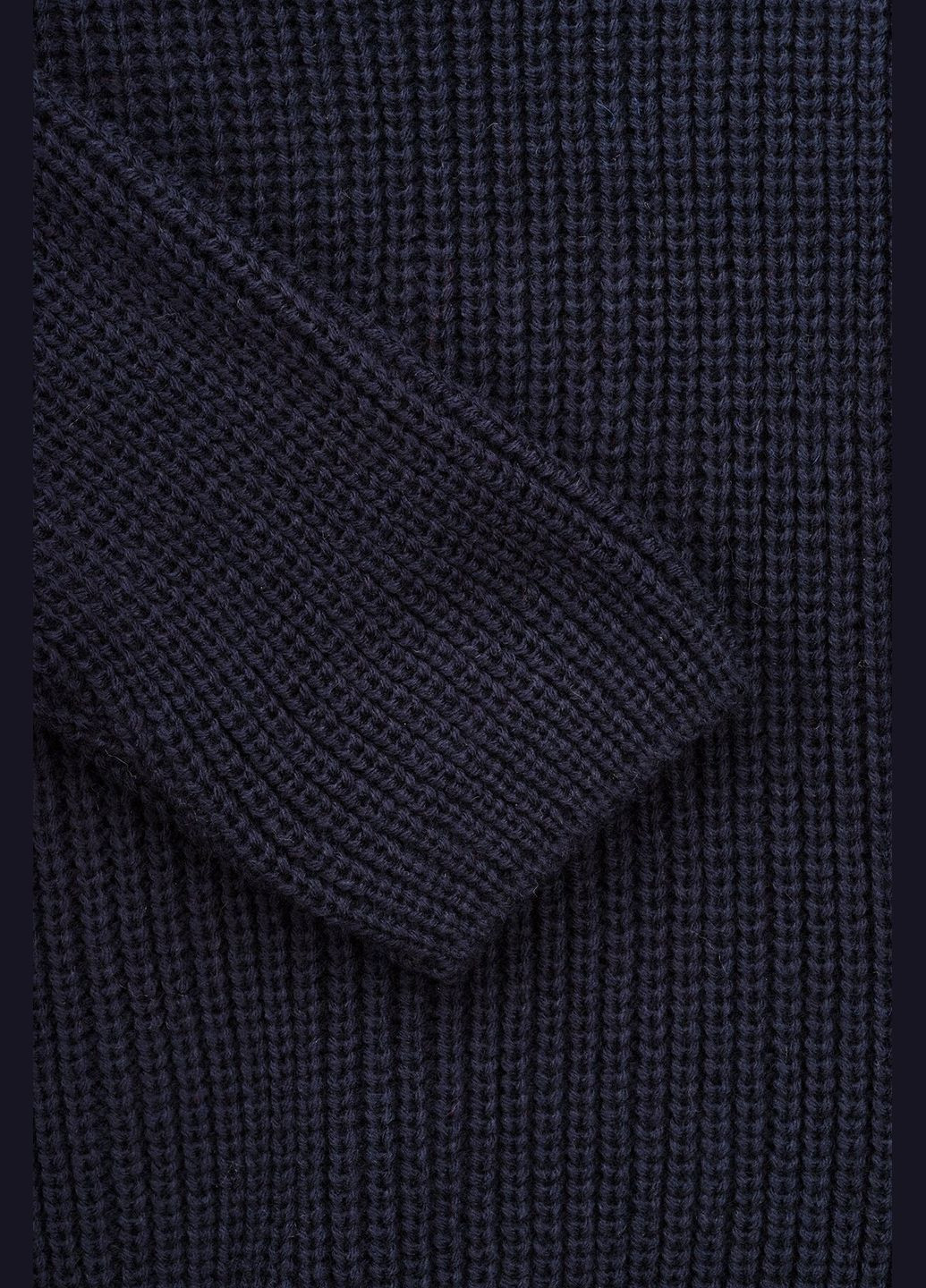 Свитер однотонный для мальчика 3016 140 см Темно-синий shop (2000990787668) Waxmen (357436241)