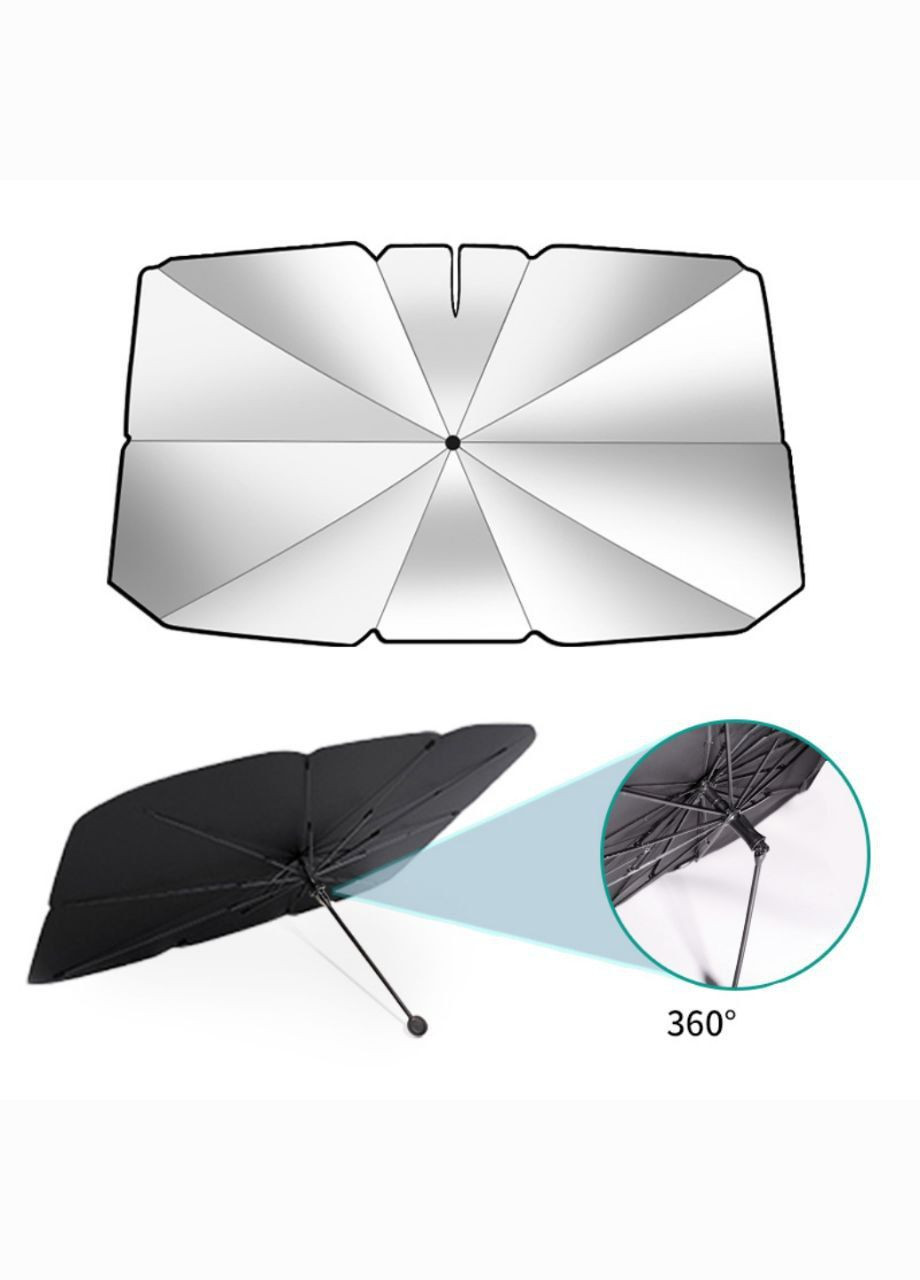 Зонт на лобовое стекло в авто для защиты от солнца Car Umbrella (293965296)