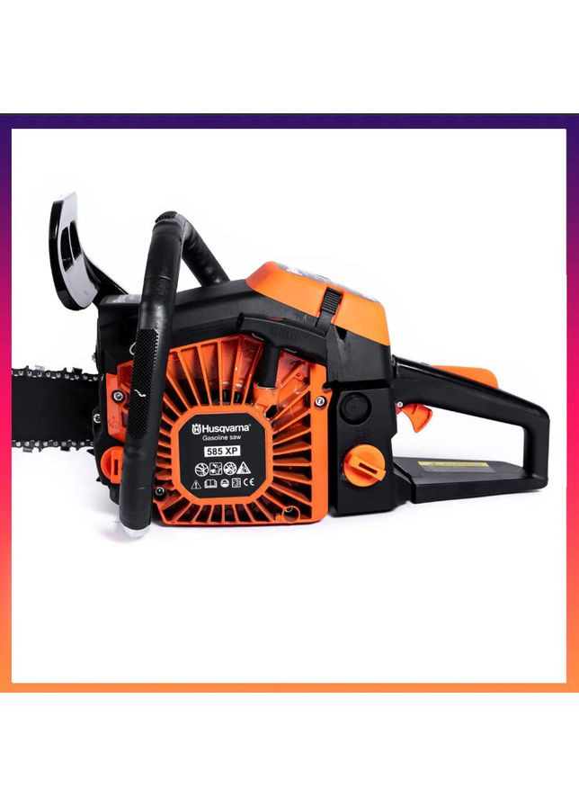 Бензопила 585 XP (5,3 кВт із шиною 45 см) Потужна бензинова ланцюгова пила Хускварна для дров Husqvarna (363977736)