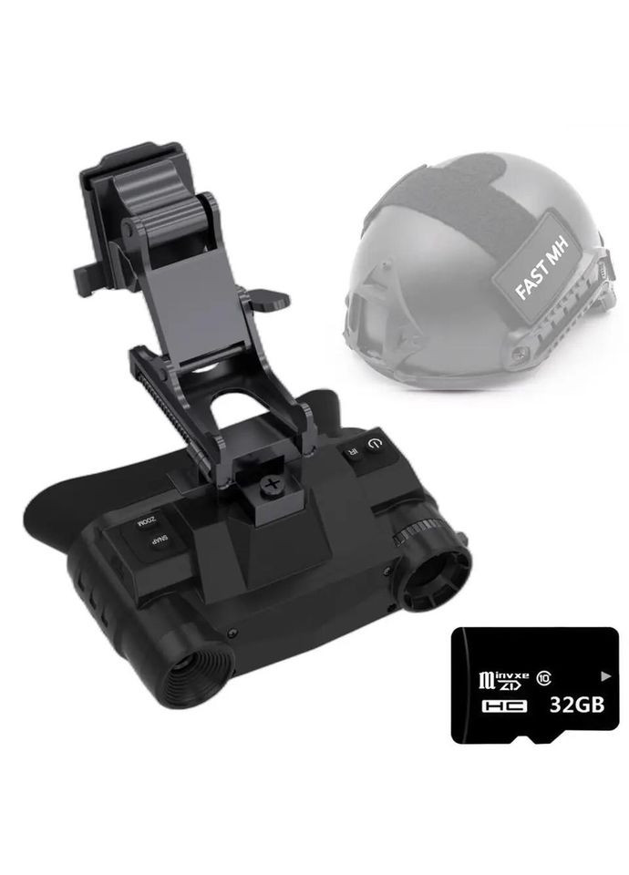 Прибор ночного видения NVG G1 + крепление на шлем Bracket + крепление на голову (940nm) No Brand (333662480)