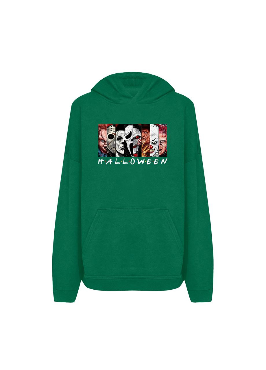 Худі з принтом "Фільми жахів" на Halloween (10092736263) ТiШОТКА (370188317)