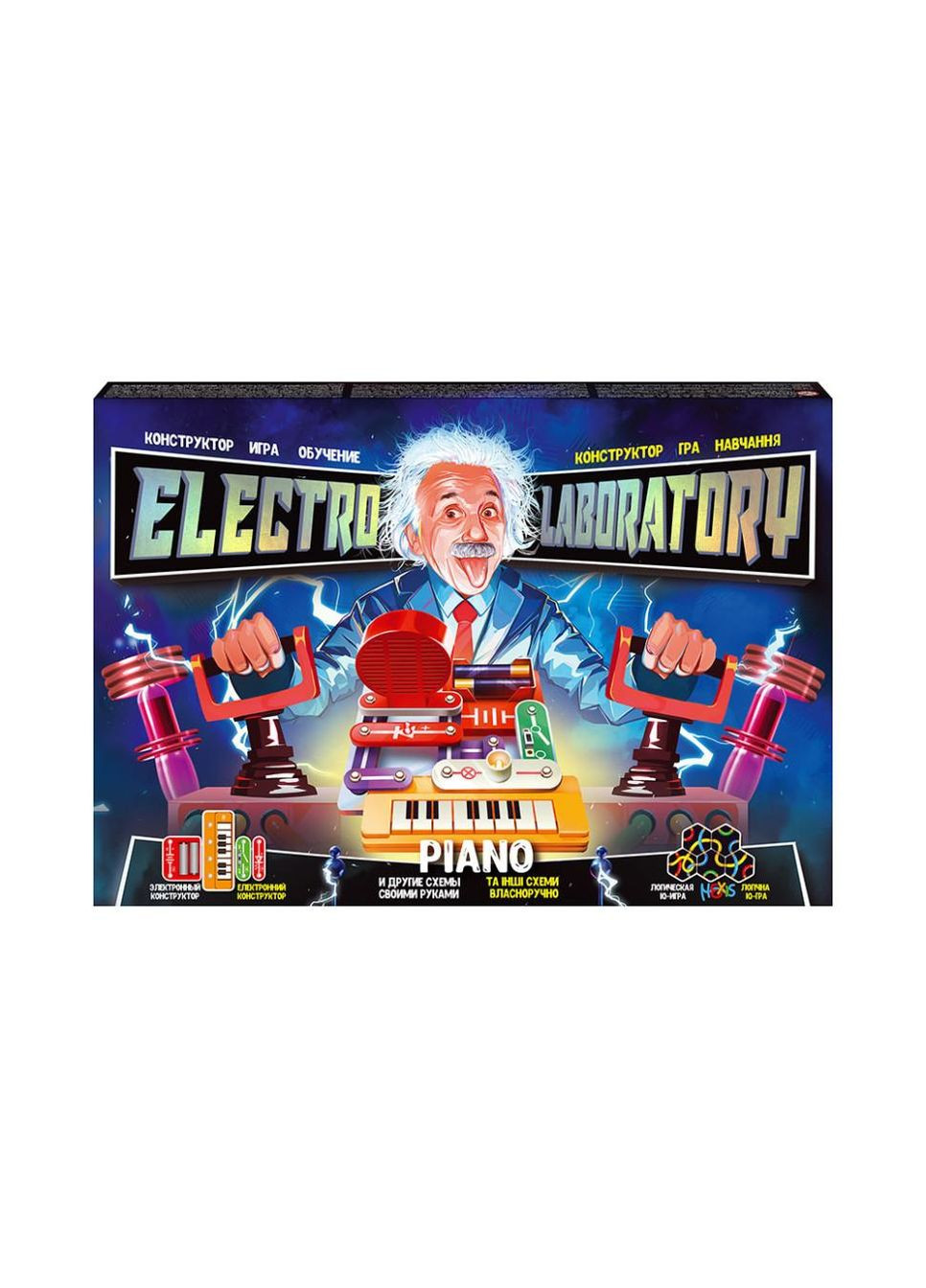 Электронный конструктор "Electro Laboratory. Radio+Piano" Danko Toys ELab-01-03 (Piano) No Brand (330604844)