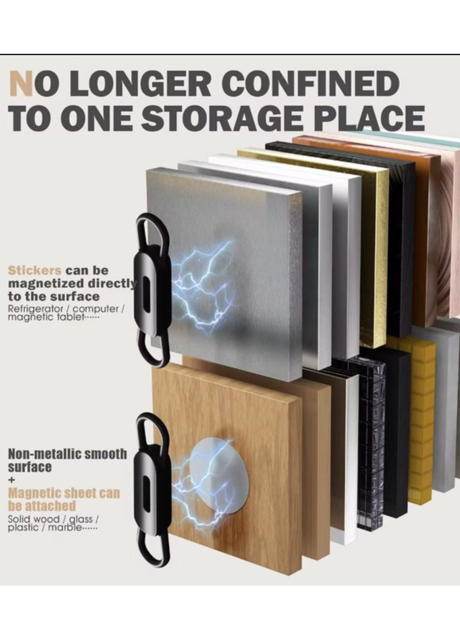 Магнитный органайзер-держатель для кабеля ручек и стилусов 1 шт. Lencent (355889256)