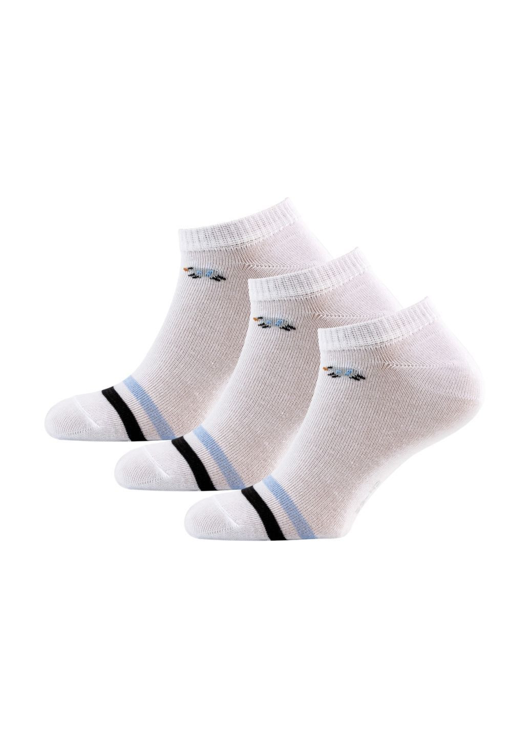 Белые набор (3 шт) женских носков Siela (302517265)