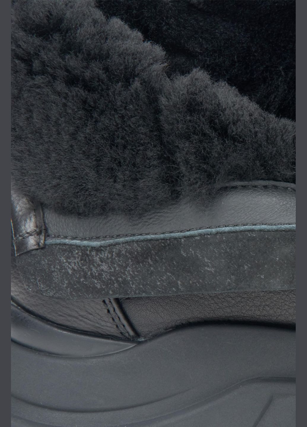 Черевики, колір чорний Estro (324030323)