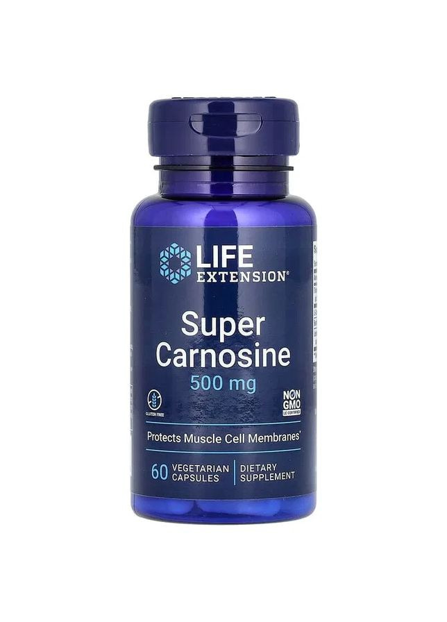 Карнозин Super Carnosine 60 капсул Life Extension (361115106)