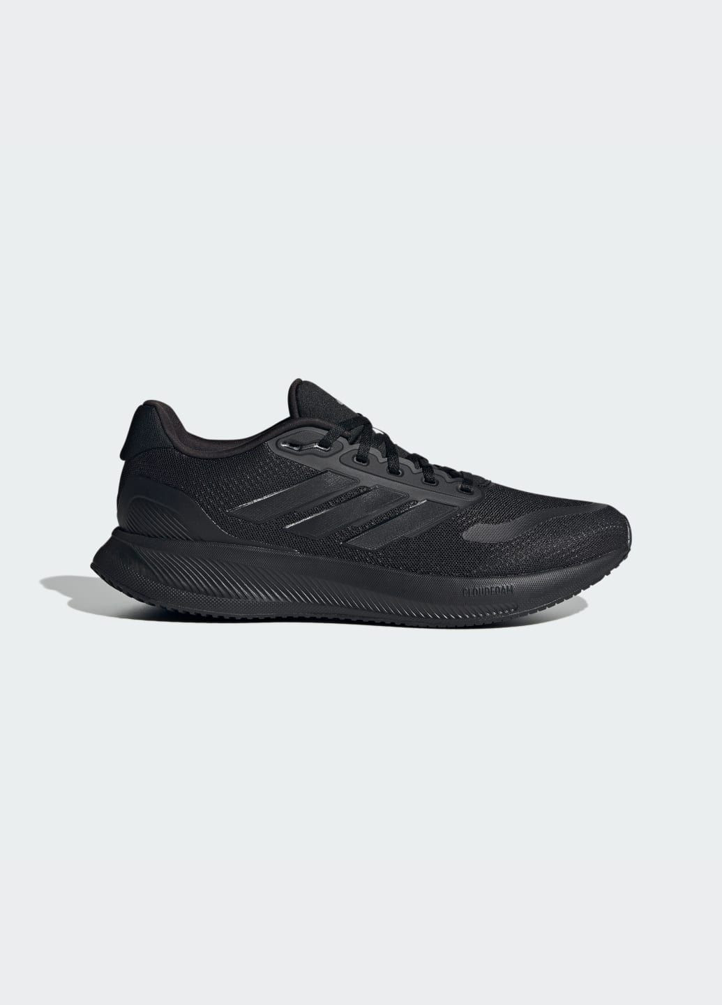 Черные летние кроссовки для бега runfalcon adidas