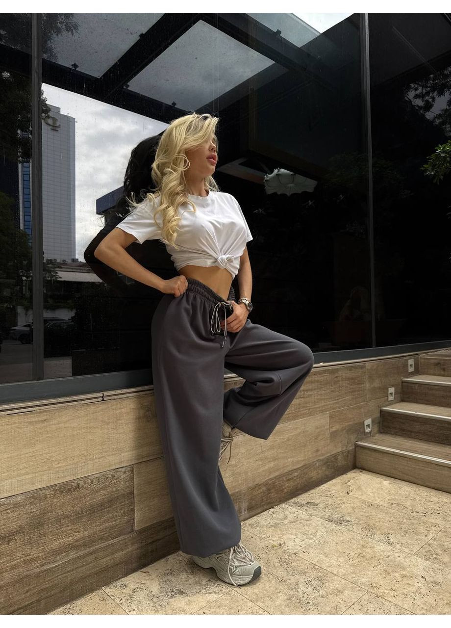 Оверсайз штани з лакости – Розмірна сітка в описі Vione (367074638)