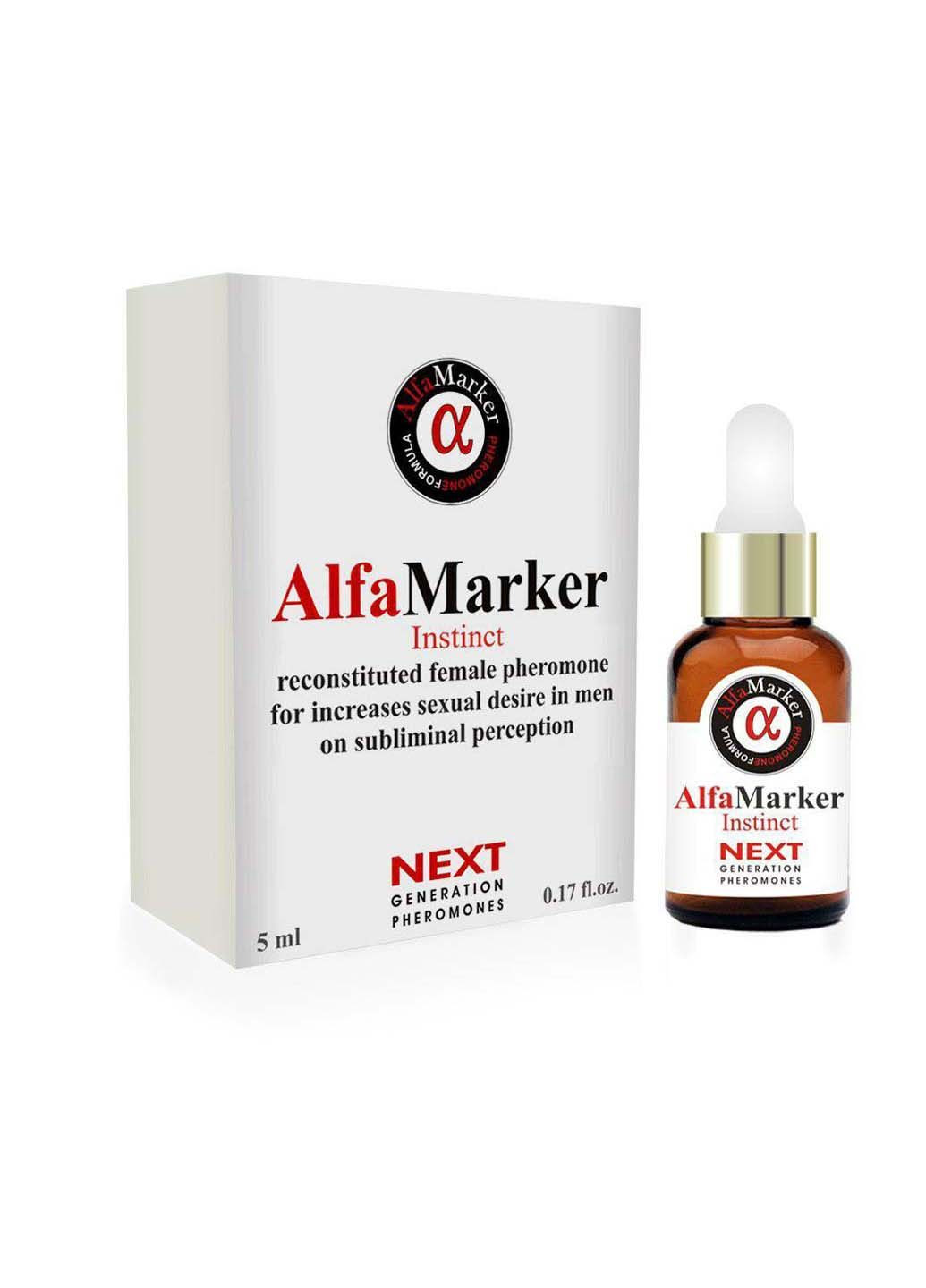 Висококонцентрований парфум з феромонами Alfamarker Instinct 5 мл No Brand (299152350)
