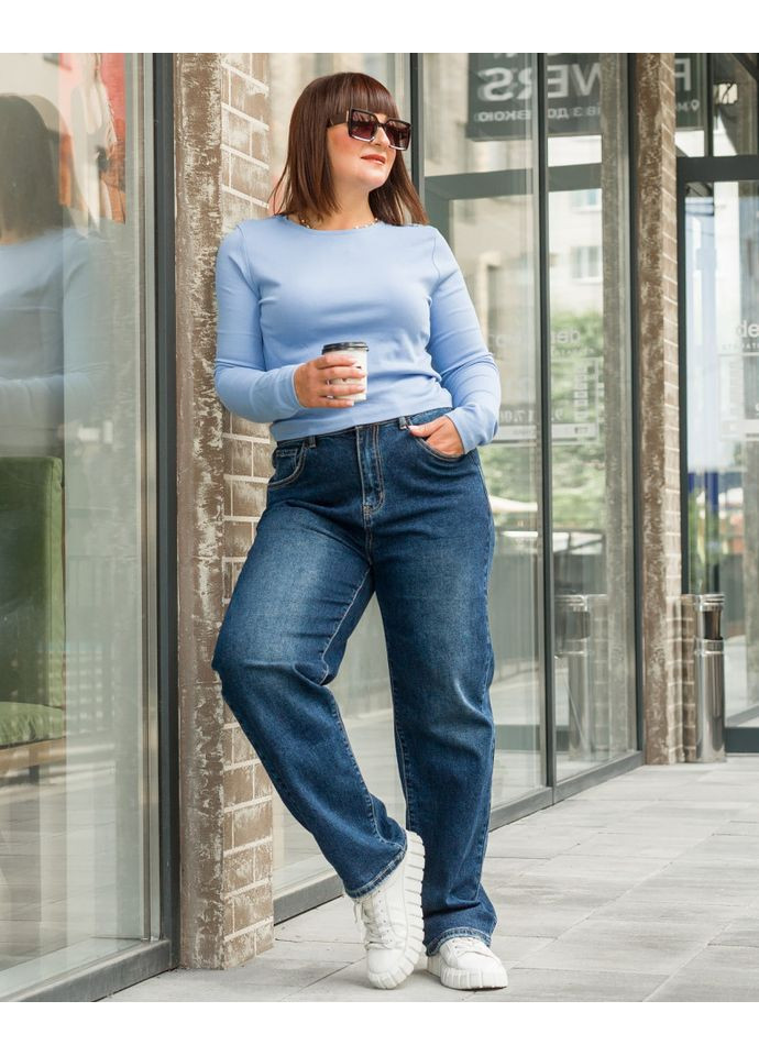 Джинсы LJ W845 Alenka Plus - (364672562)