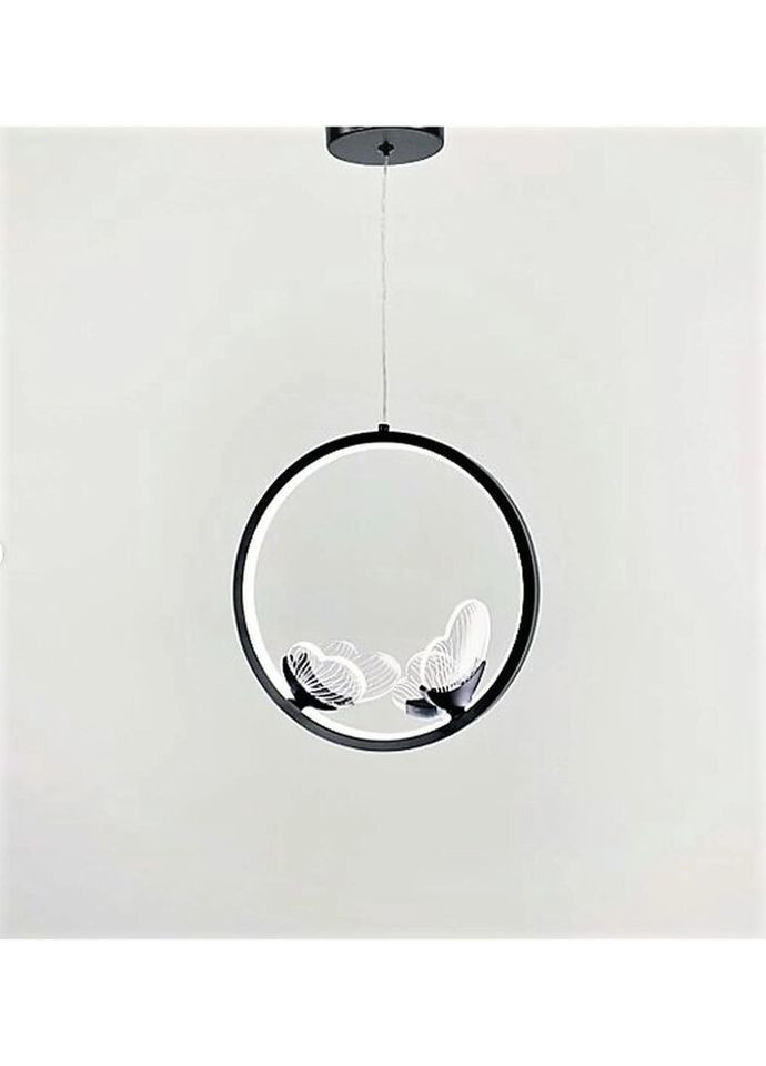 Люстра світлодіодна підвісна LED світильник для квартири на стелю ледве 26507 Чорний 35-200х25х10 см. Sunnysky (324396494)