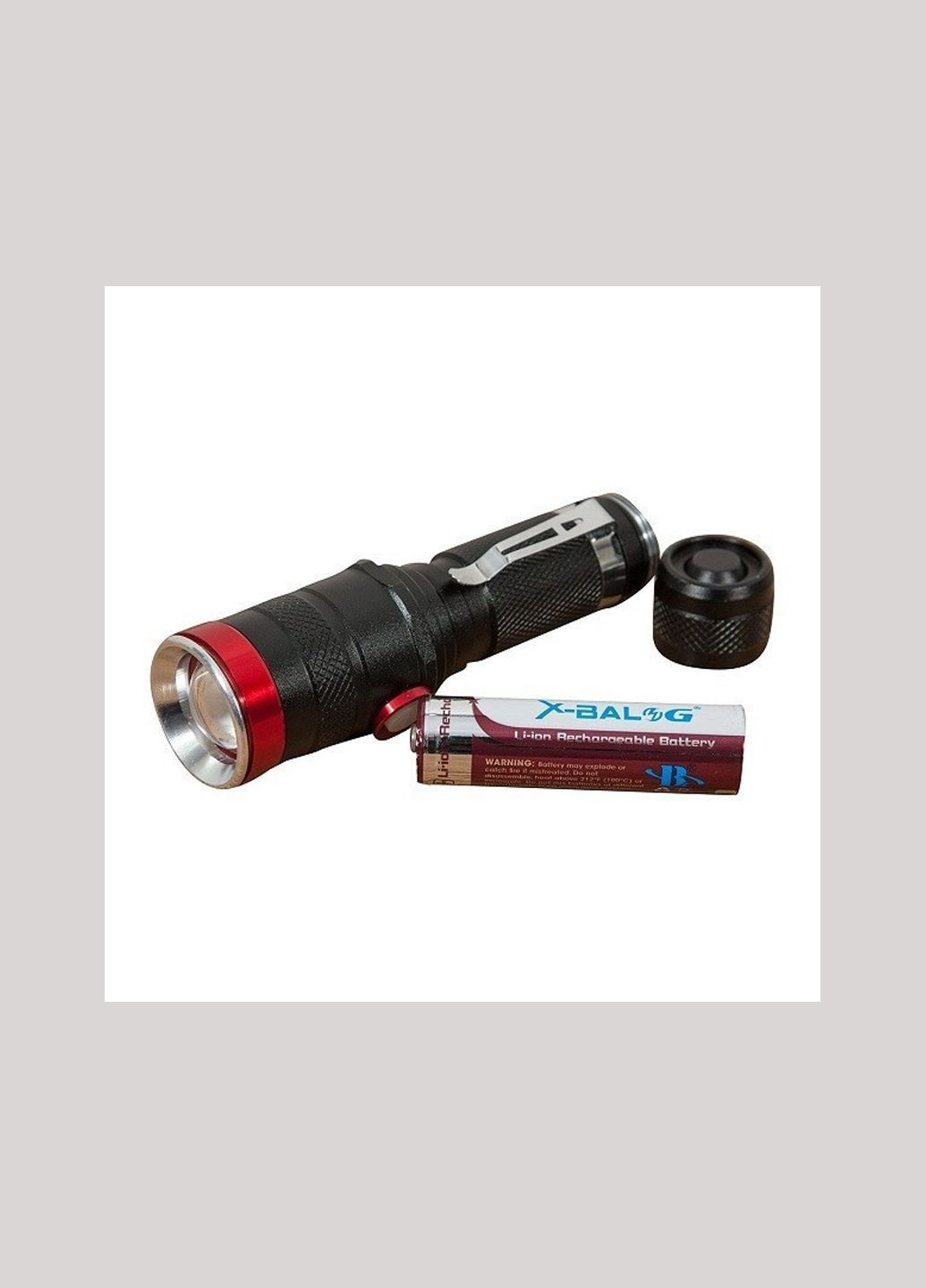 Фонарик ручной аккумуляторный BL-736-T6 с фокусировкой X-Balog (340111712)