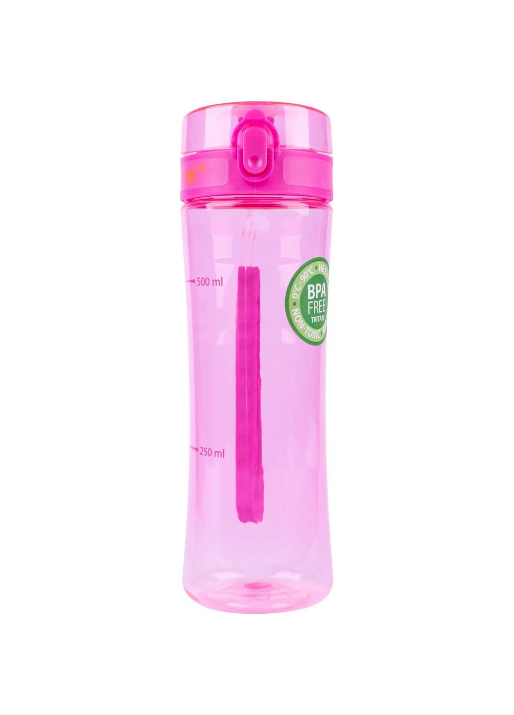 Пляшка для води, рожева, 680 мл, рожева () Yes 707620 (337468760)