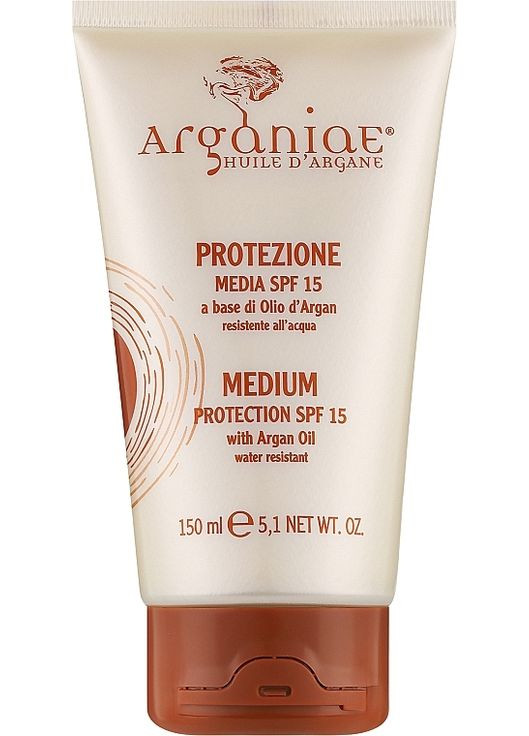 Сонцезахисний крем з аргановою олією i Solari SPF 15 150ml (1261010-31108551) Arganiae (368619335)