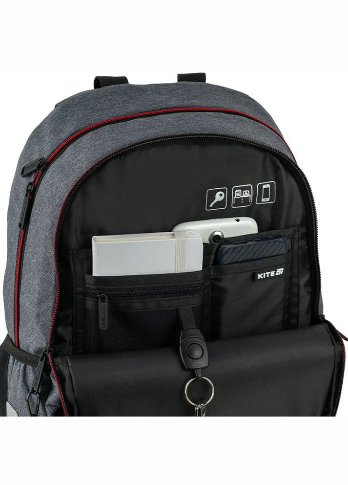 Школьный набор Education Naruto Shippuden Рюкзак + Пенал + Сумка для обуви SET_NR25-585M-1 Kite (323168330)