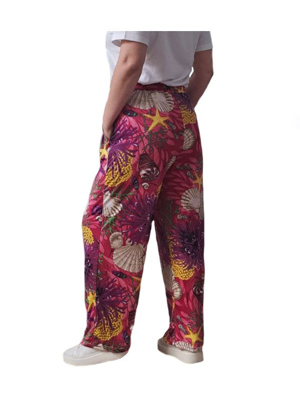 Стильні жіночі штани (палаццо) з кишенями, масло No Brand (315408478)