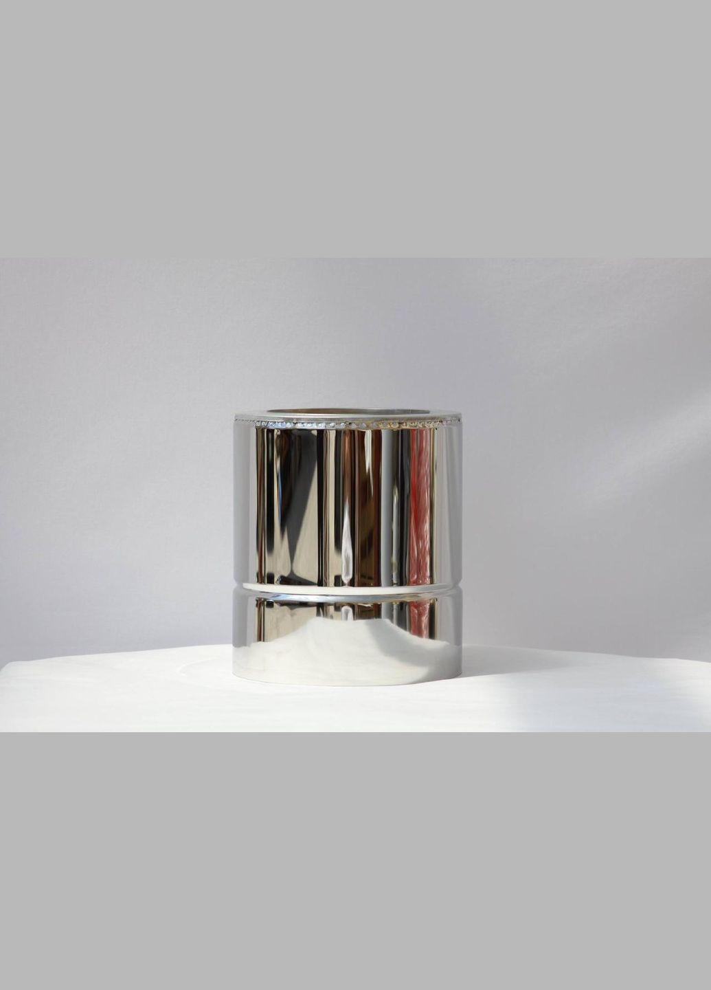 Труба для дымохода утепленная ф220/280 нерж/нерж 0,25м (сендвич) Комінвент (317295571)