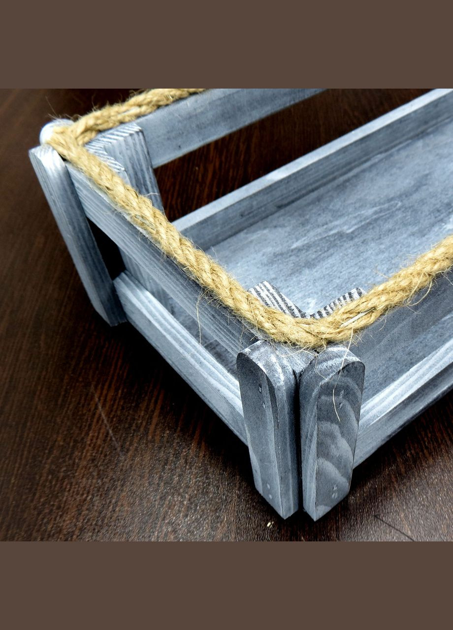 Інтер'єрний декоративний ящик з дерева Рамла шеббі (ЯИД-001599) No Brand (328082499)