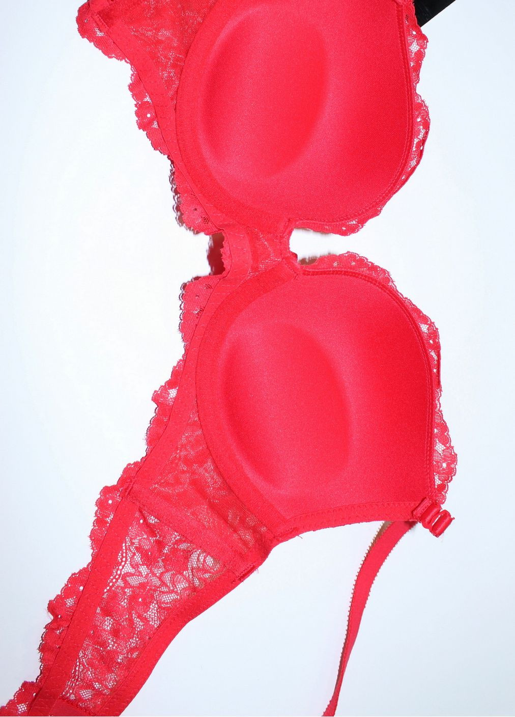 Красный бюстгальтер Acousma с косточками микрофибра