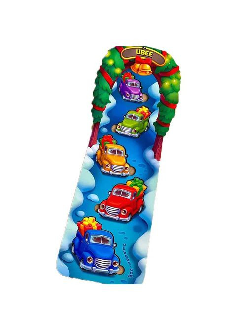 Деревʼяна вкладка "Новорічні машинки" MIC (290252456)