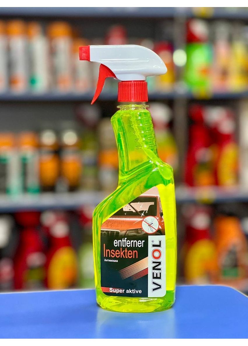 Жидкость омывателя стекла летняя антимошка 0.5L Venol (362947256)
