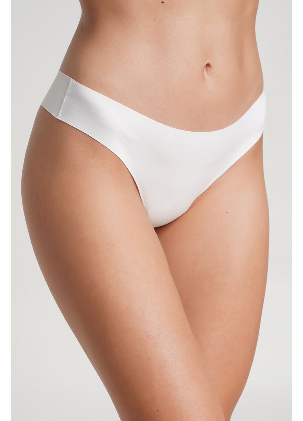 Стринги бесшовные гладкие L5132BR-M Violetas Luna (351584316)