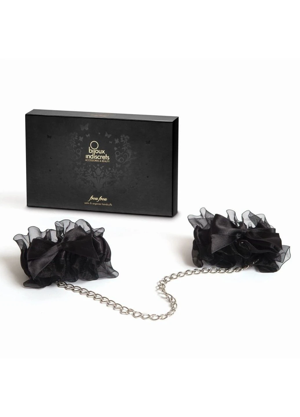 Наручники из атласа и органзы - Frou Frou Organza handcuffs подарочная упаковка Bijoux Indiscrets (298871089)