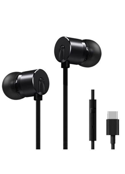 Навушники із мікрофоном Type-C Bullets Earphones Black OnePlus (314863749)