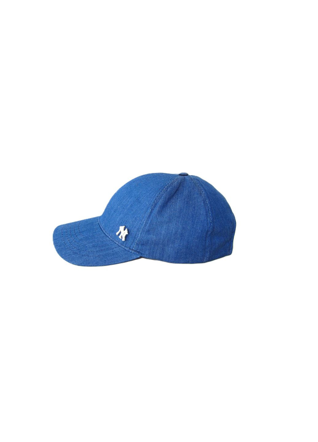 Кепка бейсболка літня джинсова NY залізне лого DAVANI 00754 No Brand кепка бейсболка (328908428)
