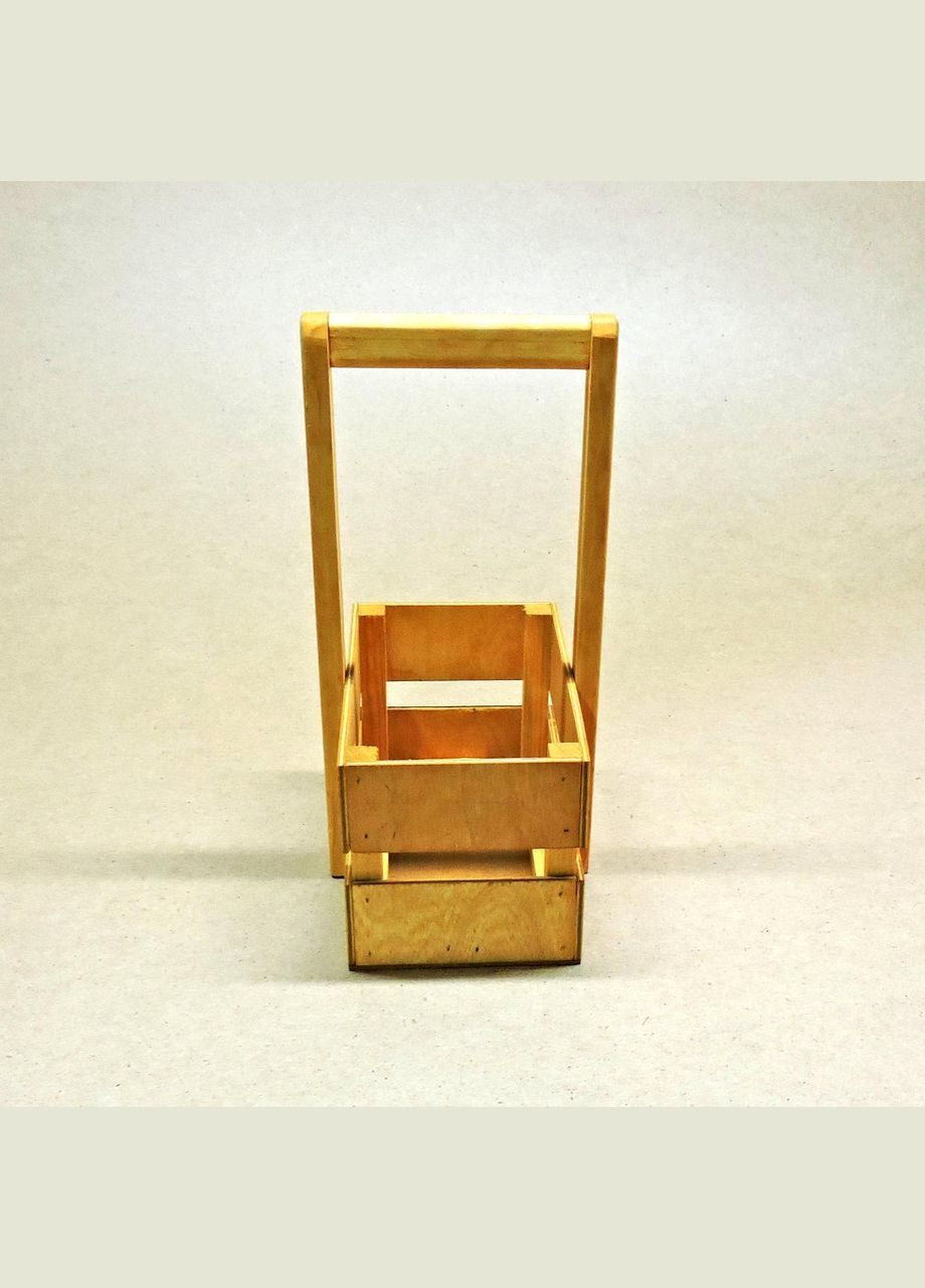 Подарочная корзинка из дерева Шелли 12х20 карри (ПДК-0022103) No Brand (328909499)