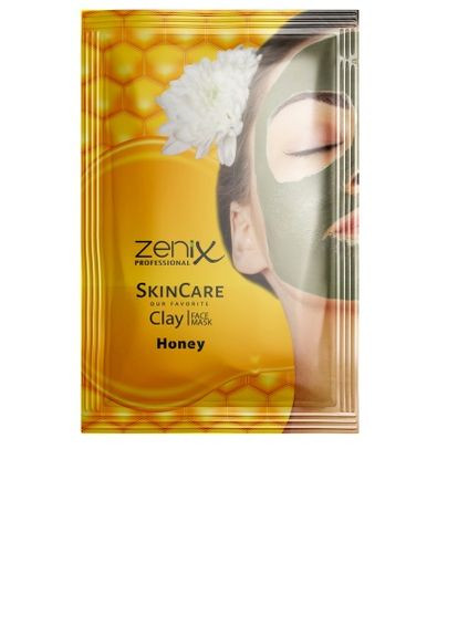 Глиняная маска для лица с ароматом меда, 20 г Zenix (278648248)