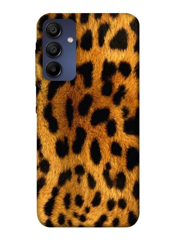 Чохол з принтом для Samsung Galaxy A15 4G/5G / для самсунг галаксі А15 Леопардовий принт No Brand (338604370)