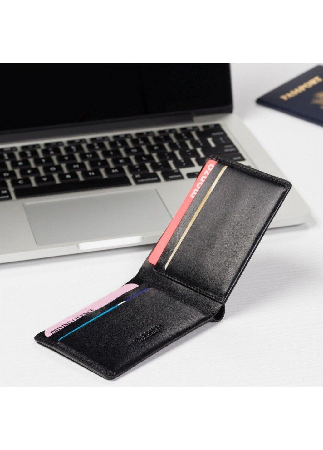 Шкіряне портмоне RW49 Dollar (Black) Visconti (323459402)