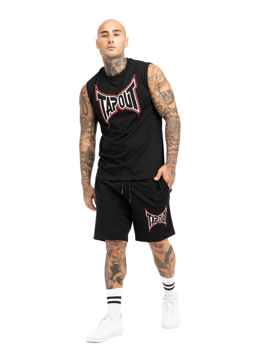 Комплект шорты та футболка без рукавов Tapout DORRISA (333153984)