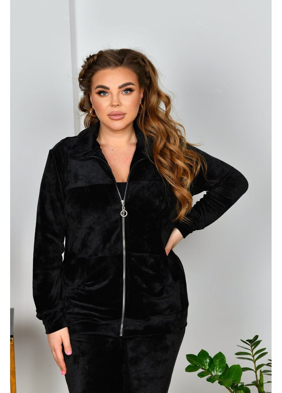 Женский костюм из качественного велюра No Brand (370640678)