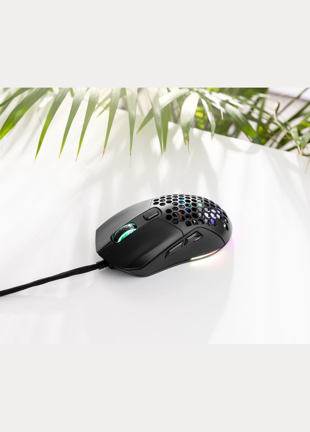 Мышка FlexCover 6D Gamer Mouse RGB, игровая, 12800 dpi., 6кн. Sandberg (315799057)