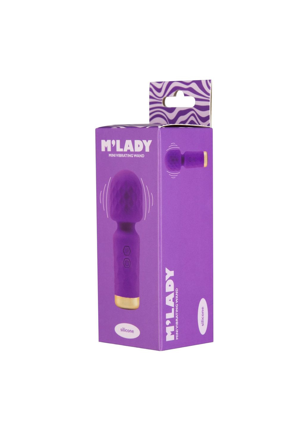 Вібромасажер M’Lady Mini Vibrating Wand Purple BMS (371770661)