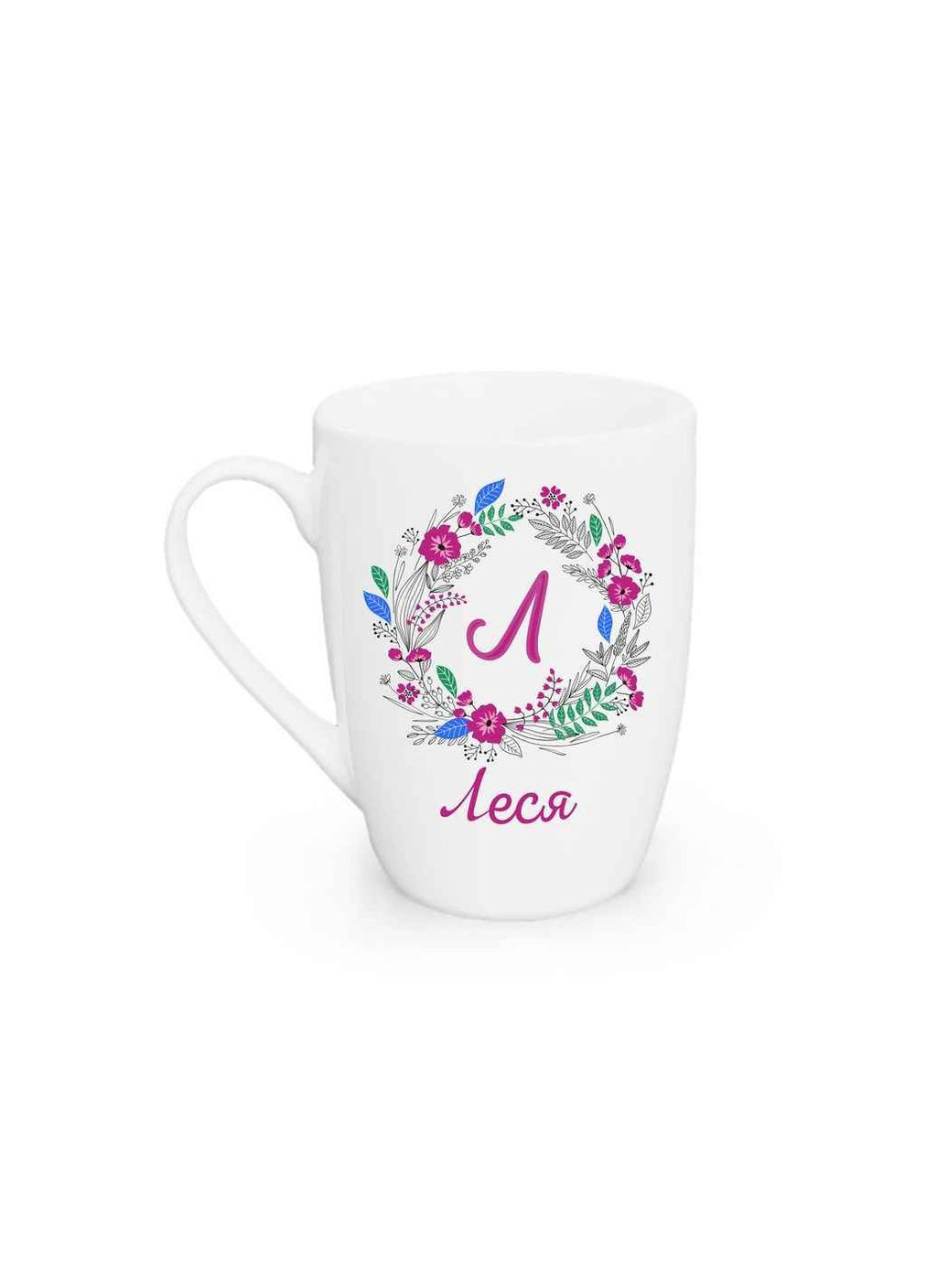 Чашка Капучино 360мл "Леся" 2426 в под. коробке KVARTA (357219265)