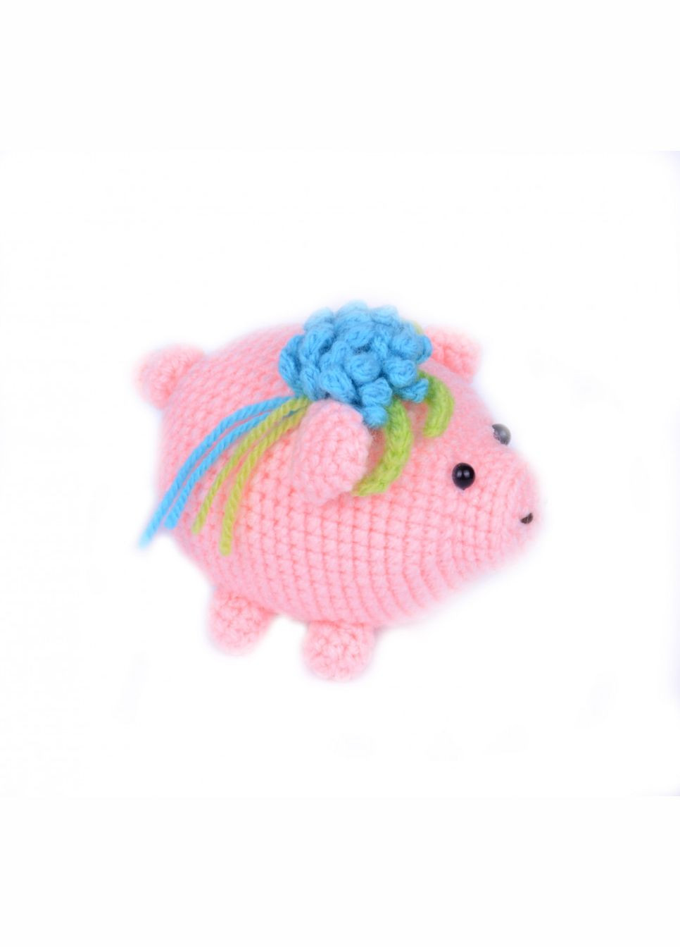 Набор для творчества "Свинка" BK-012 вязание крючком УМНЯШКА (334152240)