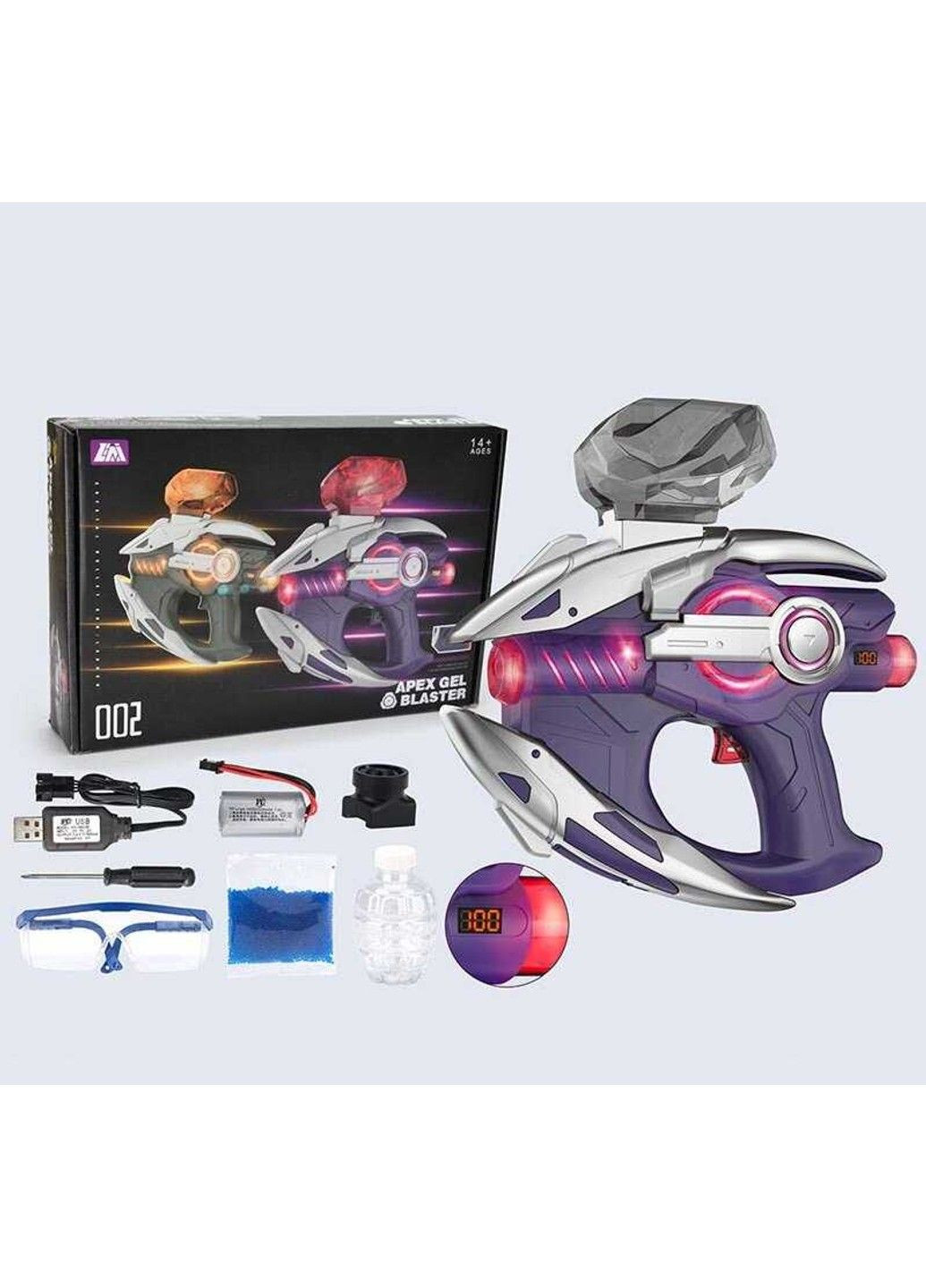 Детский пистолет стреляющий орбизами No Brand (317752598)