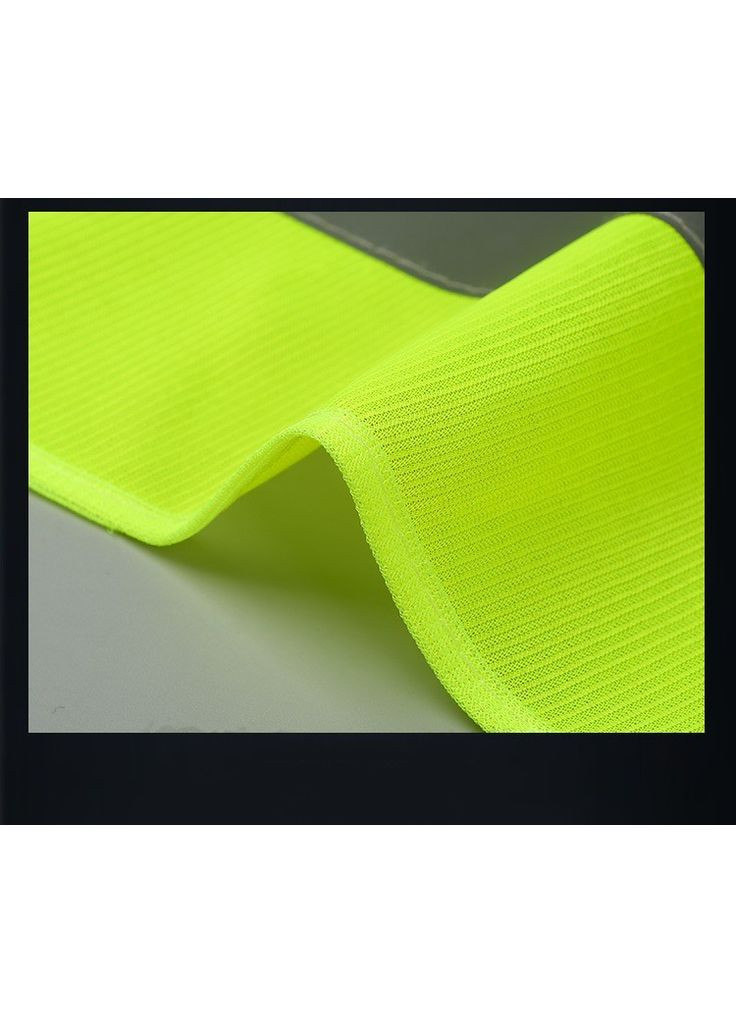 Світловідбиваючий сигнальний жилет підвищеної видимості, дорожня жилетка салатова 60 g (лимонна) China (366890742)