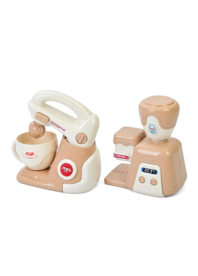 Детская бытовая техника "Миксер-Кофеварка" E05 механический вращающийся венчик Bambi (364195337)