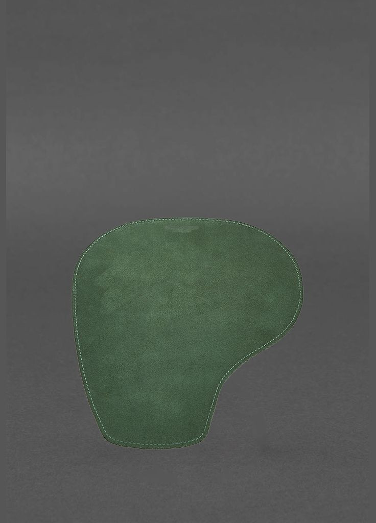 Коврик для мышки "грушка" из натуральной кожи зеленый Crazy Horse (A-028430) BlankNote (330144336)