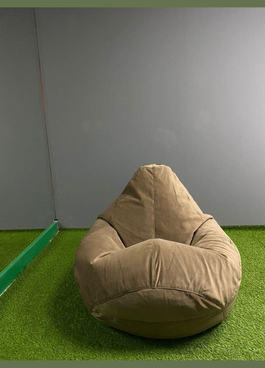 Кресло - мешок груша, MEGA XXXL - 160х120 Багира 11844 SkyPuff (361257062)