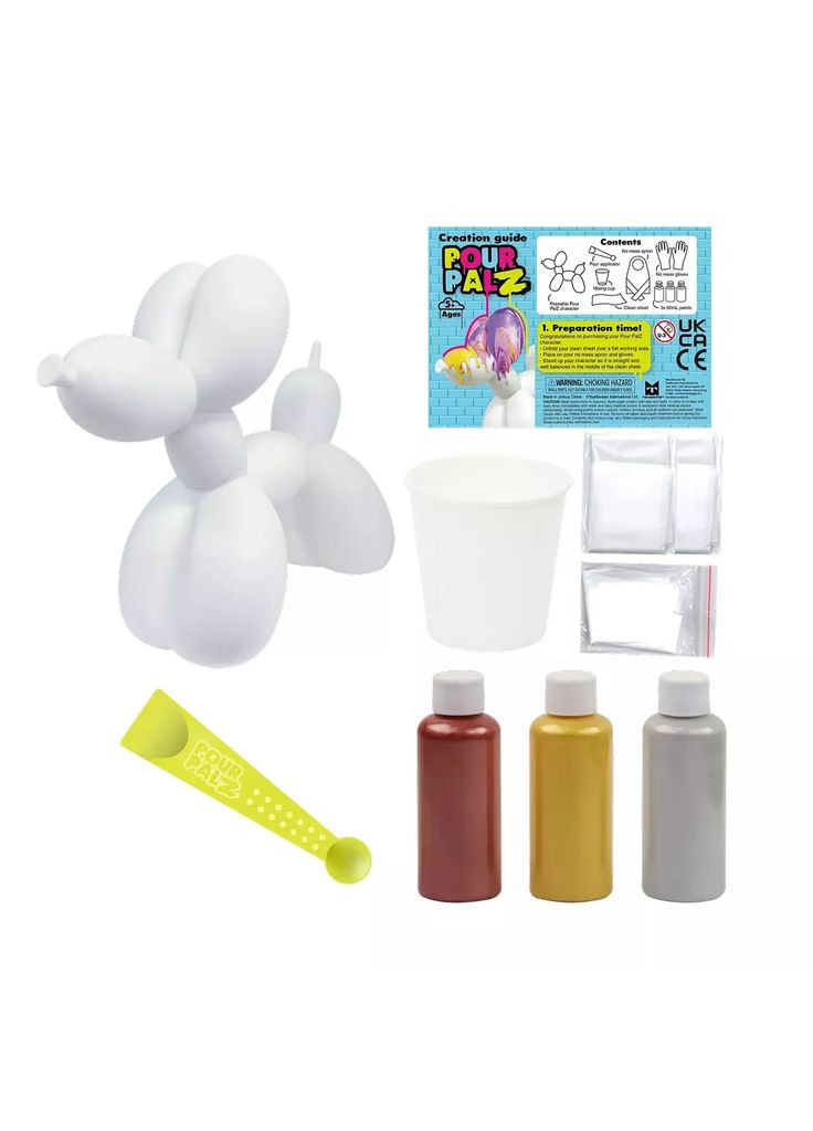 Набор для творчества Флюид Арт Balloon Dog Блинг Блинг (GS-G22186) Pour Palz (369905131)